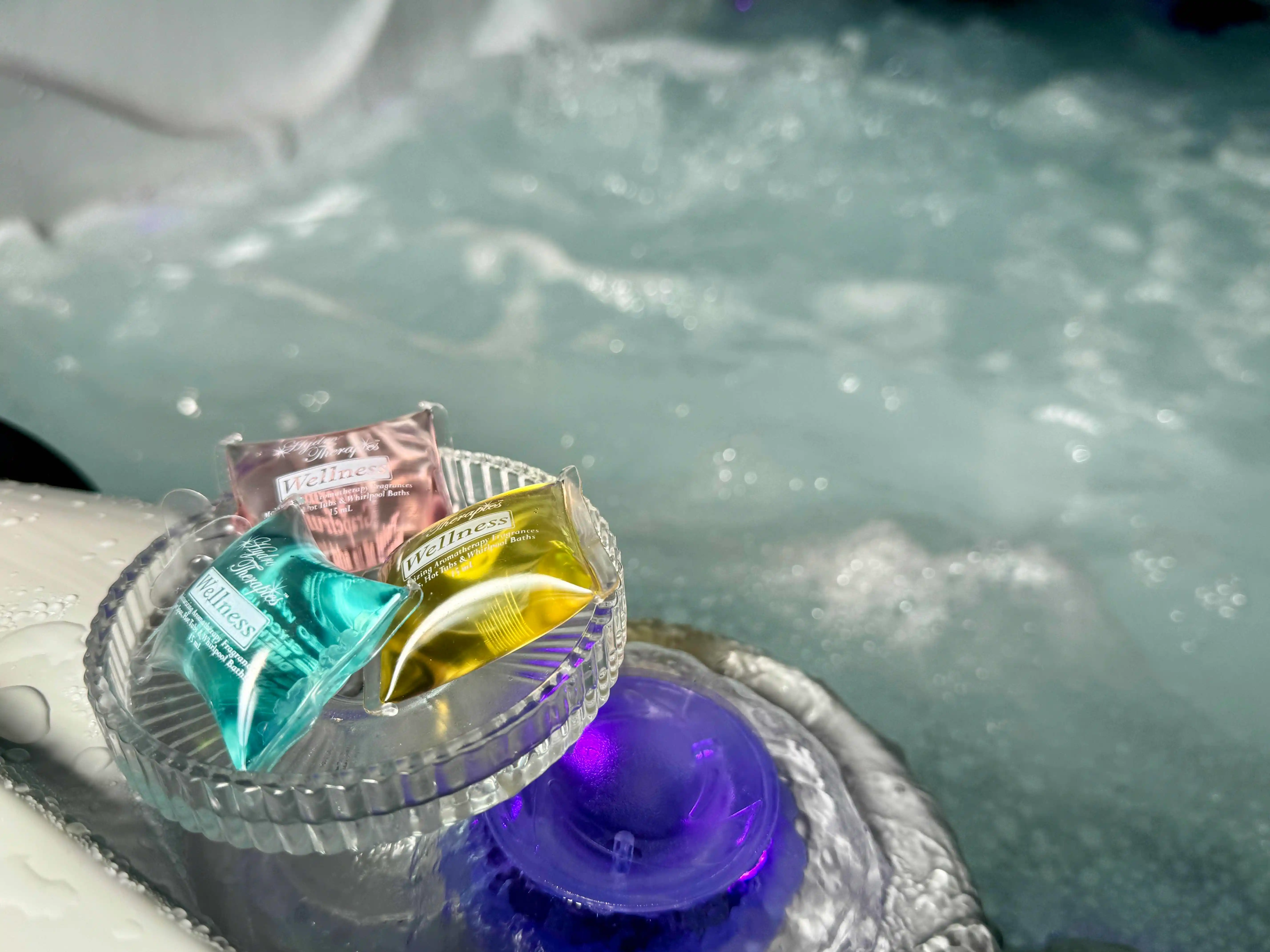 Aromathérapie jacuzzi privatif